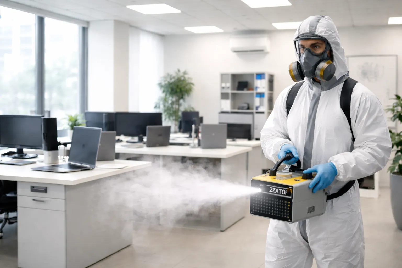 озонирование помещений эффективно